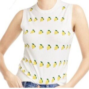 J.Crew Jackie Crew Sweater Lemon Size Small